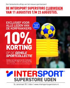 Clubweken Intersport Uden